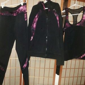 3 piece workout outfit